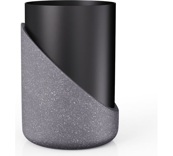 Изображение товара Настольный стакан для зубных щеток FORA Granit dark полирезин FOR-GRD044