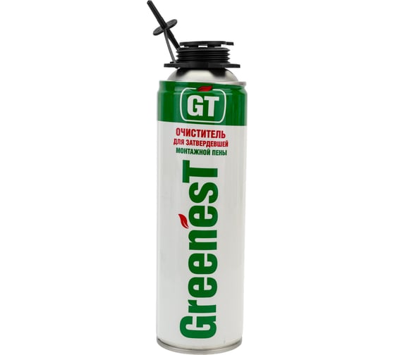 Изображение товара Очиститель застывшей монтажной пены Greenest 650 мл 650120002