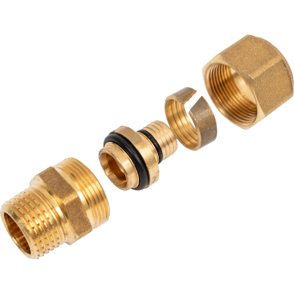 Изображение товара Фитинг для пластиковых труб с наружной резьбой Giacomini 1/2x18x2.5 R186MY055