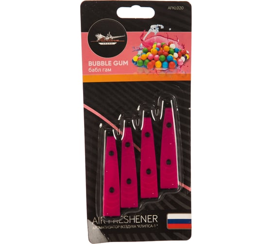 Изображение товара Ароматизатор в дефлектор Airline Клипса-1 бабл гам AFKL020