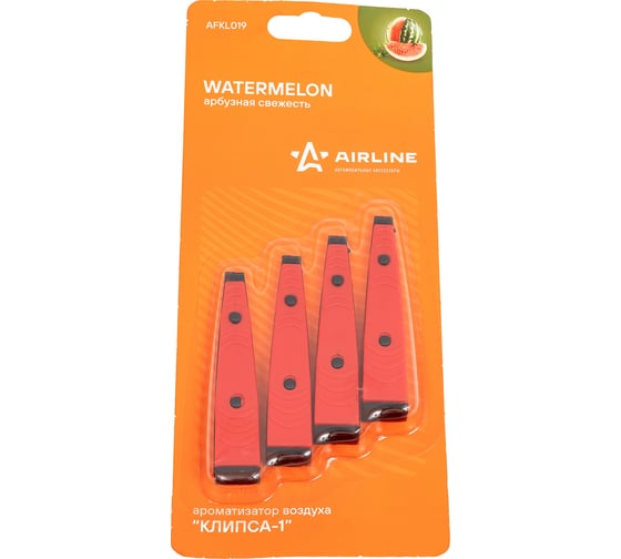 Изображение товара Ароматизатор в дефлектор Airline Клипса-1 арбузная свежесть AFKL019