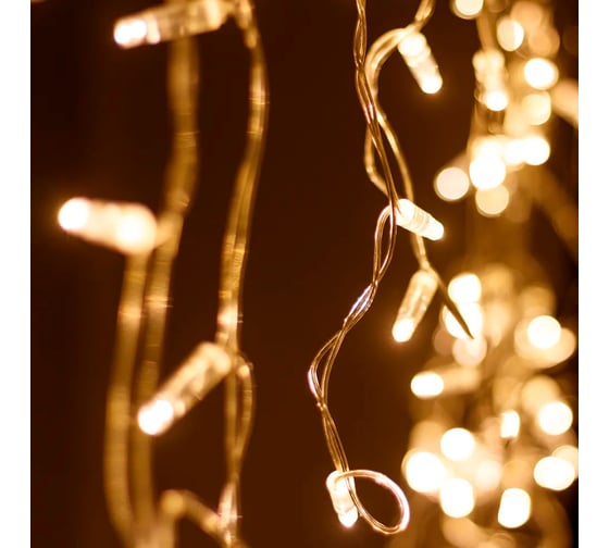 Изображение товара Светодиодная гирлянда Ardecoled ARD-EDGE-CLASSIC-2400x600-CLEAR-88LED-MILK-STD Warm 034106