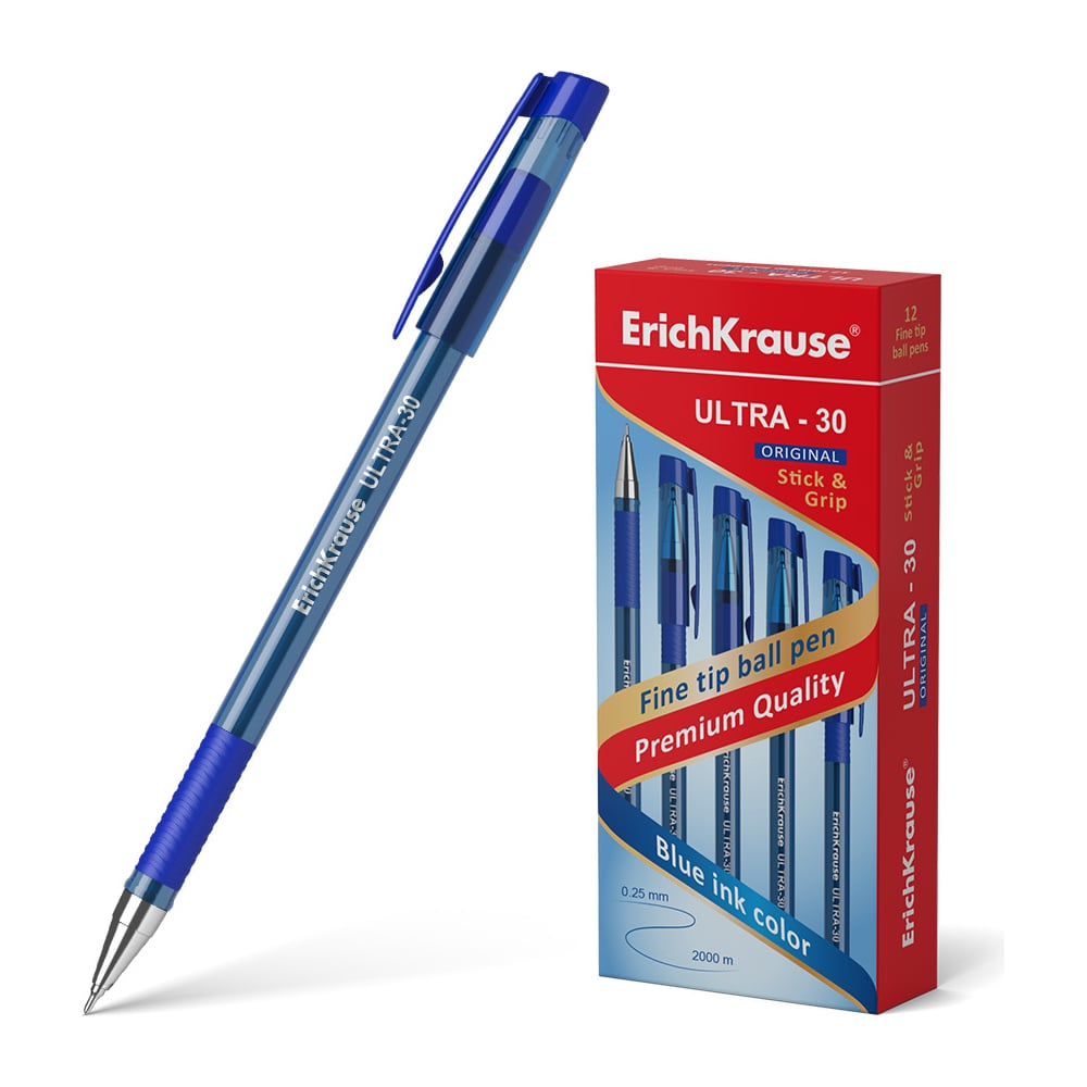 Шариковая ручка ErichKrause шариковая ручка юнландия