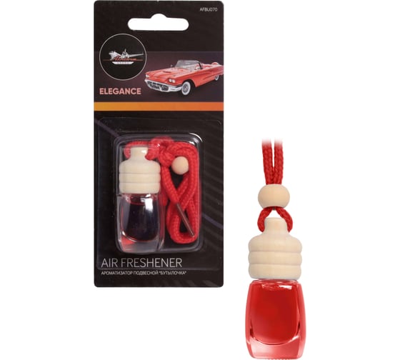 Изображение товара Подвесной ароматизатор Airline Бутылочка Elegance AFBU070