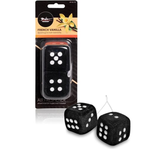 Изображение товара Подвесной ароматизатор Airline Кубики французская ваниль AF-I01-FV