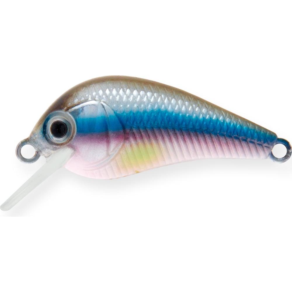 Изображение товара Воблер Strike Pro My Turn A210-SBO-RP Rainbow Ghost Wakasagi 31 мм 1.9 г