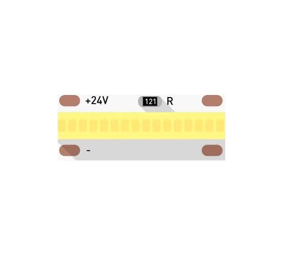 Изображение товара Светодиодная лента DesignLed DSG FOB WW 640L-V24-IP33, 3000 K, 640 LED, 14W/m DSG-FOB-640-24-WW-33