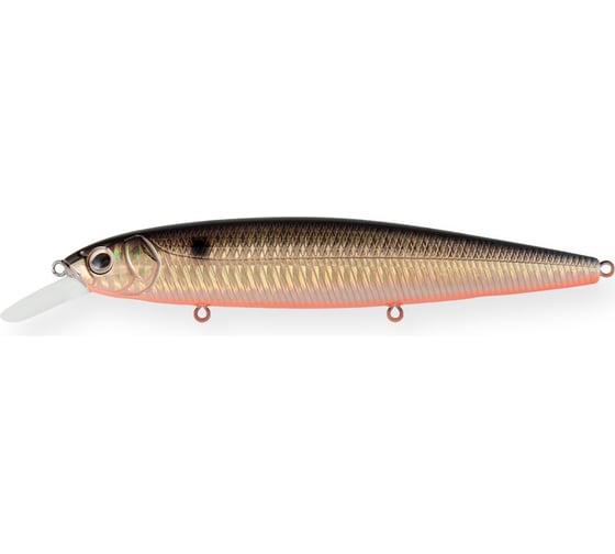 Изображение товара Воблер Strike Pro Bold 130SP цвет: 613-713 Black Back Smoked OB EG-191-SP#613-713