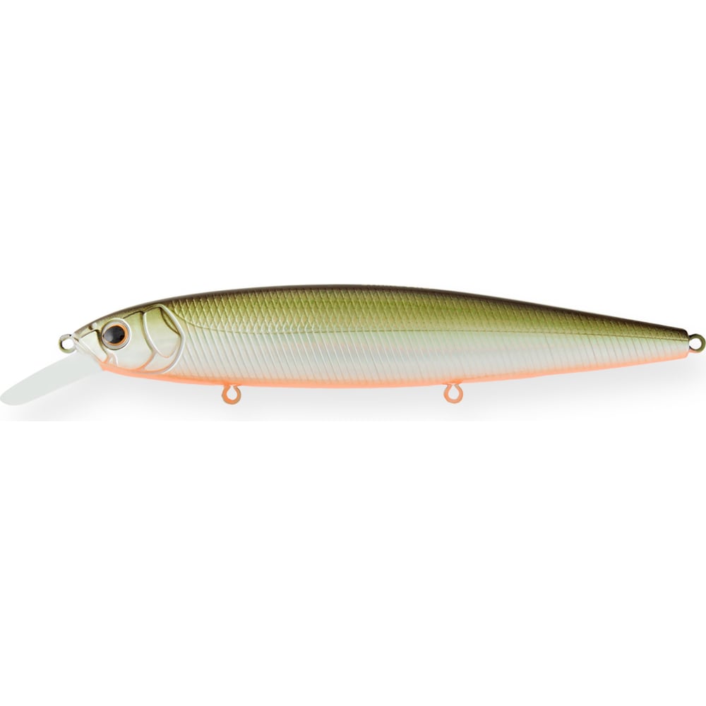 Изображение товара Воблер Strike Pro Bold 130SP Natural Shad Silver 612T 130мм 24.5г суспендер