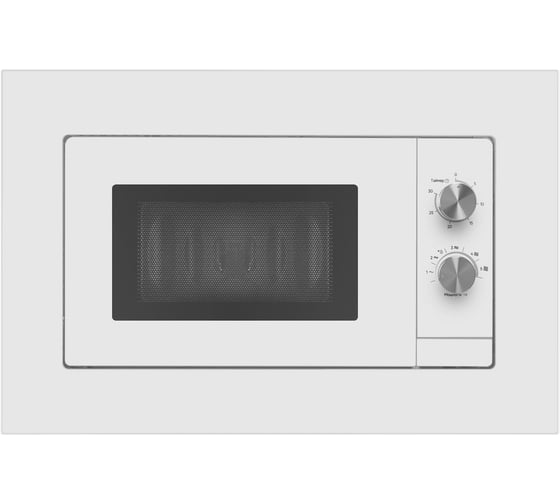 Изображение товара Встраиваемая микроволновая печь MAUNFELD JBMO725WH01