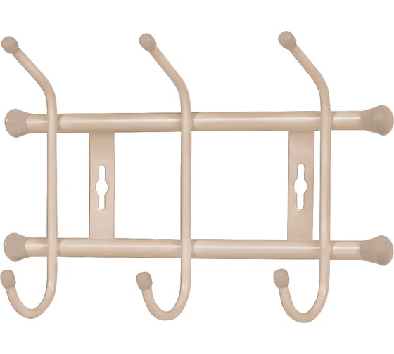 Изображение товара Настенная вешалка Nika ВН3 ВН3/БЖ бежевый металлик