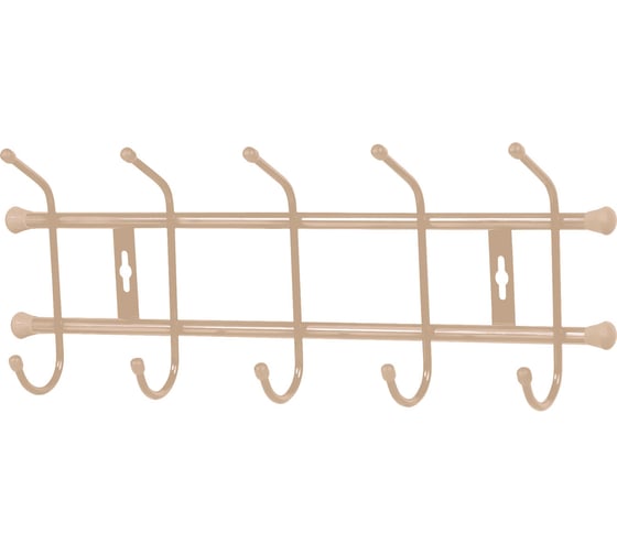 Изображение товара Настенная вешалка Nika ВН5 ВН5/БЖ бежевый металлик