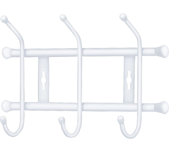 Изображение товара Настенная вешалка Nika ВН3 ВН3/МБ матовый белый