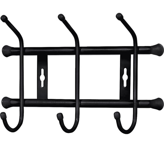 Изображение товара Настенная вешалка Nika ВН3 ВН3/Ч черный