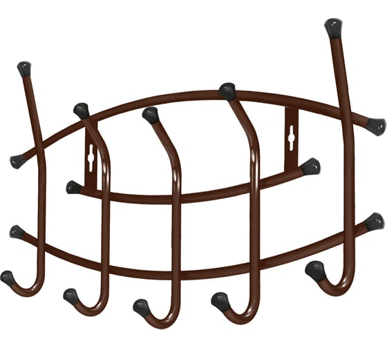 Изображение товара Настенная вешалка Nika ВНП3 ВНП3/А медный антик