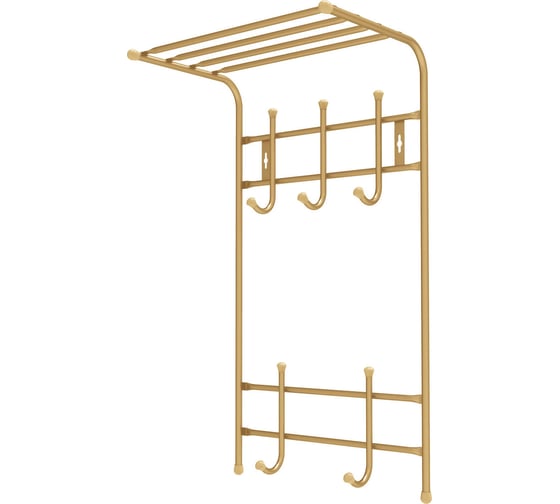 Изображение товара Настенная вешалка Nika ВПТ5 ВПТ5/З золотой