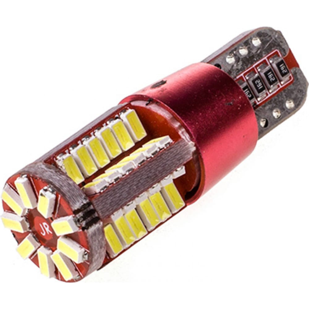 фото Автолампа диод t10 w5w 57 smd диодов 1-контурная без цоколя белая skyway s08201245