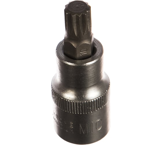 Изображение товара Головка со вставкой SPLINE M10 DR1/2", L=55 мм АвтоDело 39510 15003