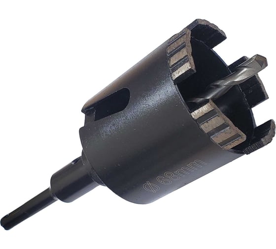 Изображение товара Коронка алмазная по бетону (68х70 мм; SDS+) Росомаха 500068