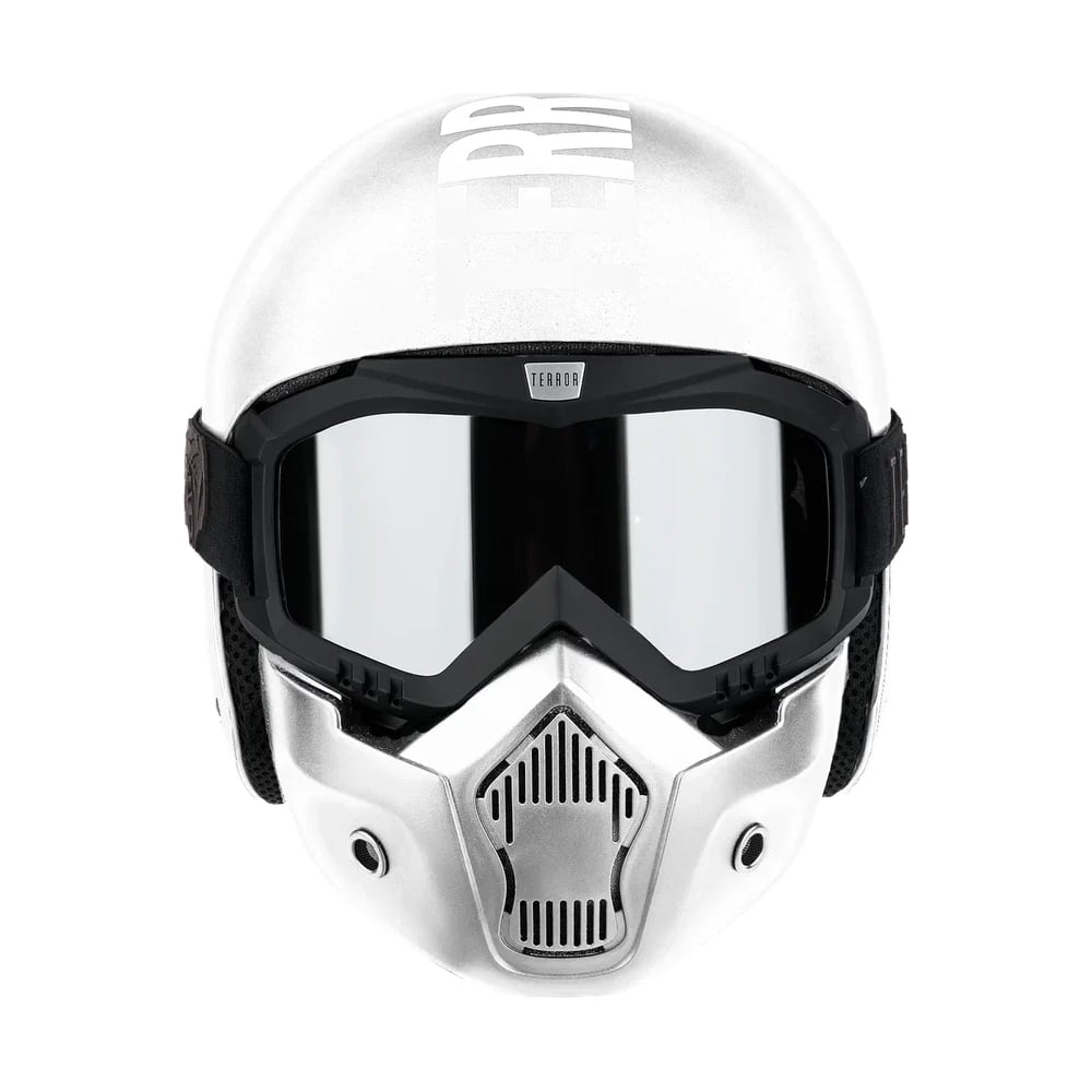 Шлем TERROR aviator kit white, размер m (56-59) цвет белый 4620131032440