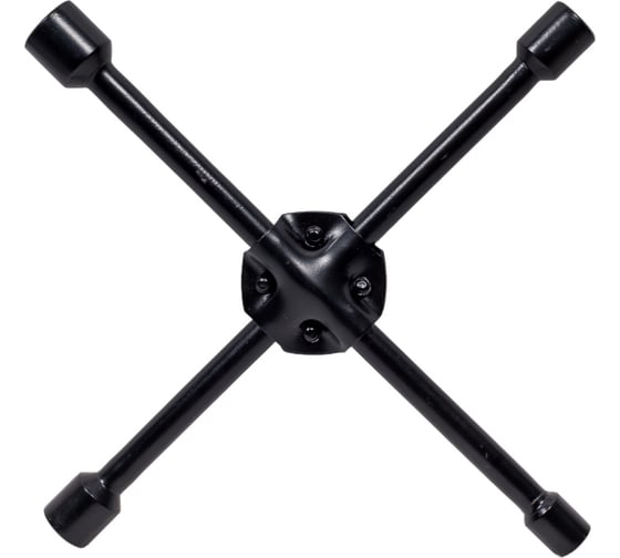 Изображение товара Баллонный-крест ключ 14х17х19х22 черный лак, усиленный АвтоDело 30814 13528