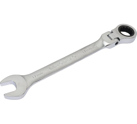 Изображение товара Комбинированный трещоточный шарнирный ключ 17х17 АвтоDело 30217 10120