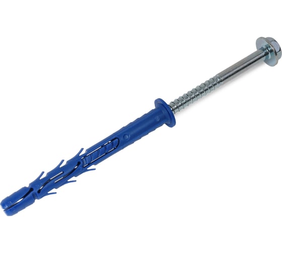 Изображение товара Рамный дюбель для крепления вентилируемых фасадов RAWLPLUG с цинковым покрытием, 10x100 мм R-FF1-N-10K100