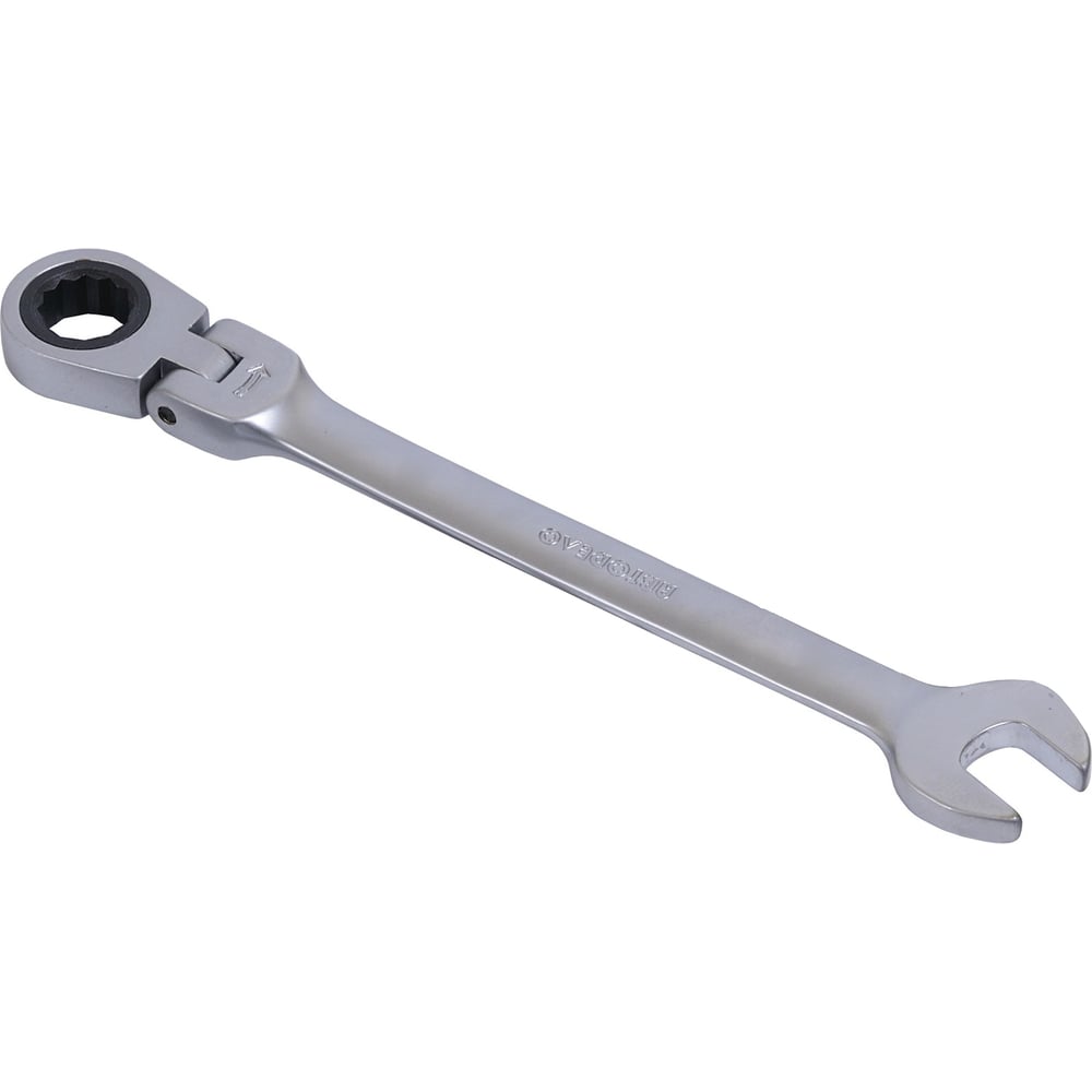 Трещоточный шарнирный комбинированный ключ Автоdело шарнирный наконечник для плунжерного шприца автоdело