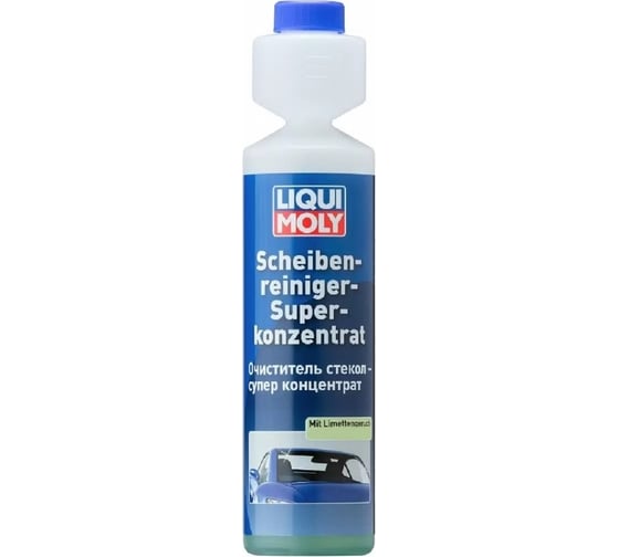 Изображение товара Очиститель стекол LIQUI MOLY Scheibenrein.-Super Konz. Ocean суперконцентрат, океан, 0.25 л 21708