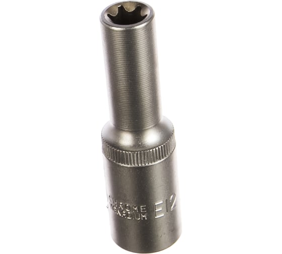 Изображение товара Головка торцевая высокая E12, 1/2" АвтоDело 39222 15011