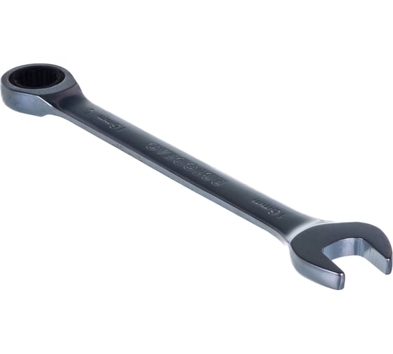 Изображение товара Комбинированный трещоточный ключ 16 АвтоDело 30016 13016