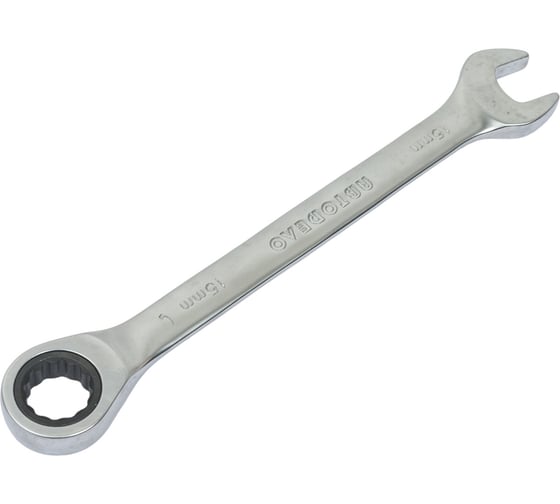 Изображение товара Комбинированный трещоточный ключ 15 АвтоDело 30015 10715