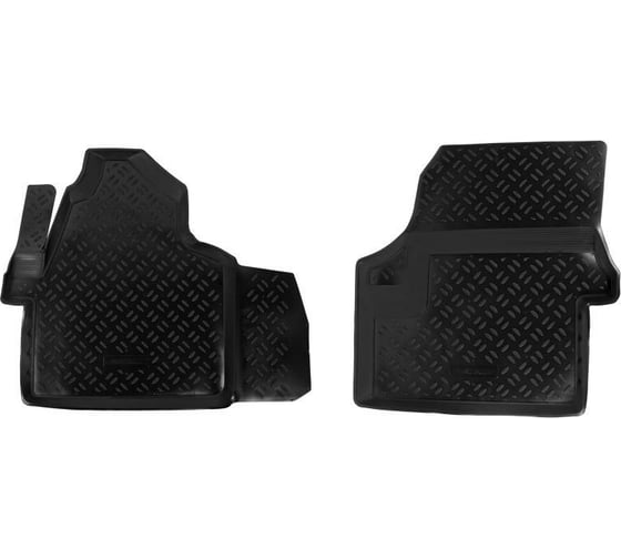 Изображение товара Ковры Airline для Mercedes-Benz Sprinter W906/VW Crafter 06-, передние 2 шт., высокий борт, ТЭП, черные ACM-PS-44