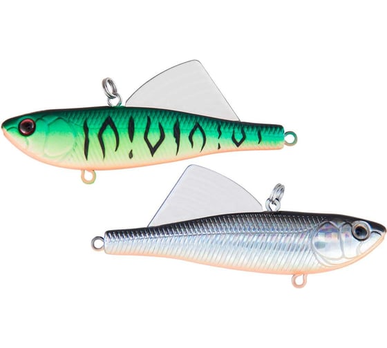 Изображение товара Воблер Strike Pro Tornado Vibe 65 цвет: GC01S/A70-713 Double Black Silver OB/Mat Tiger EG-204A-UV#GC01S/A7 EG-204A-UV#GC01S/A70-713