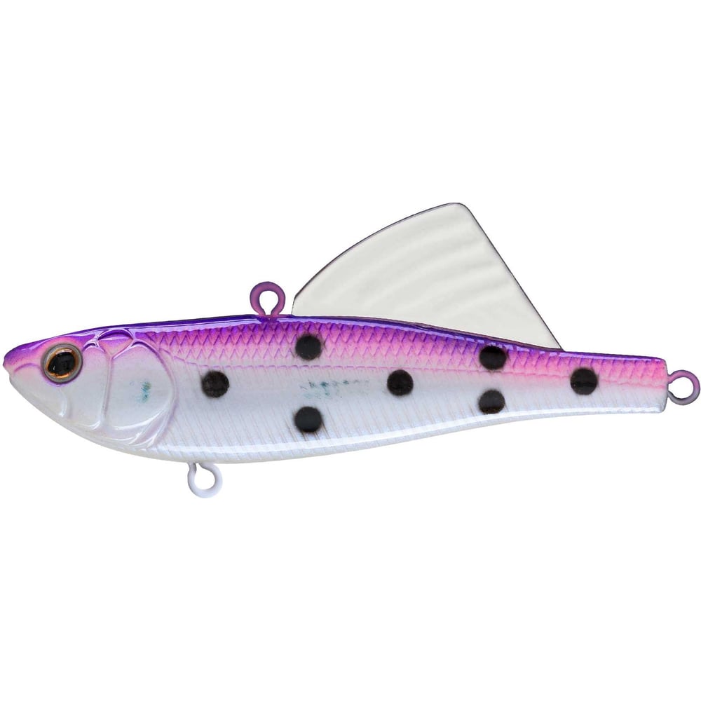 Изображение товара Воблер Strike Pro Tornado Vibe 65 цвет C457F Purple Milk UV для ловли хищной рыбы