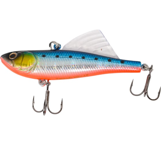 Изображение товара Воблер Strike Pro Tornado Vibe 65 цвет: A234-SBO-LU Blue Back Silver OB Fluo EG-204A-UV#A234-SBO-LU