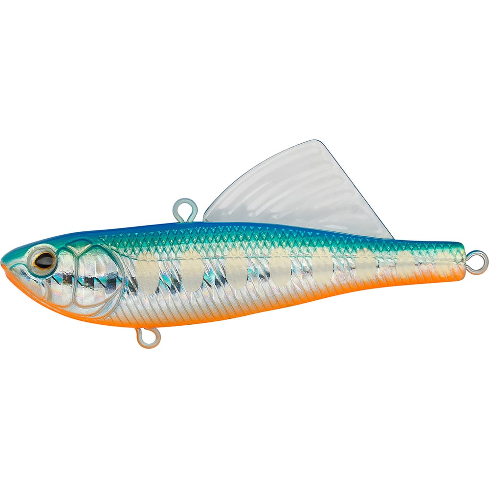 Изображение товара Воблер Strike Pro Tornado Vibe 65 UV Blue Silver для рыбалки