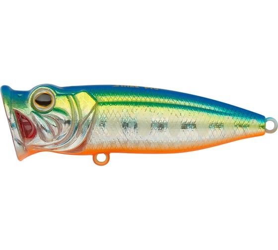 Изображение товара Воблер Strike Pro Pike Pop 60 цвет: A150-713 UV Blue Silver OB SH-002BA#A150-713