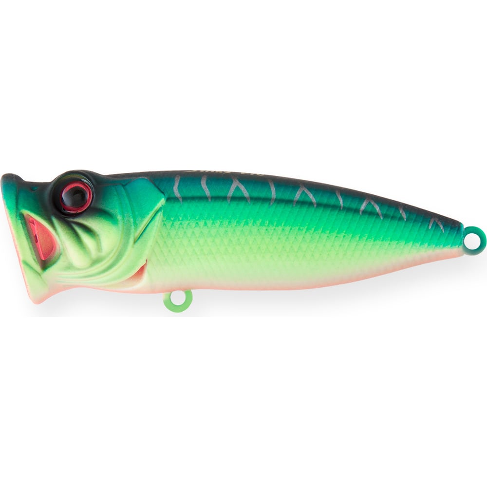 Воблер Strike Pro Pike Pop 60 цвет: A223S-RP Pearl Mat Tiger SH-002BA#A223S-RP