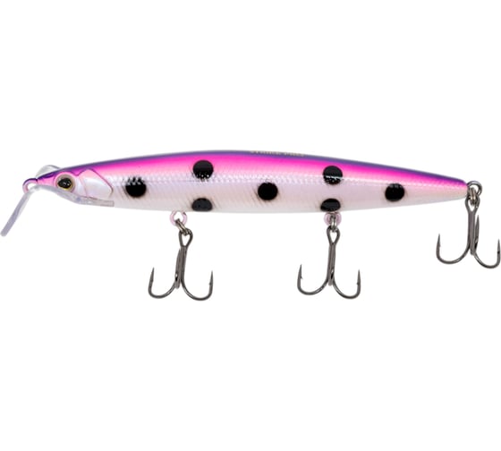 Изображение товара Воблер Strike Pro Scooter Minnow 110F цвет: C457F Purple Milk UV EG-186F#C457F