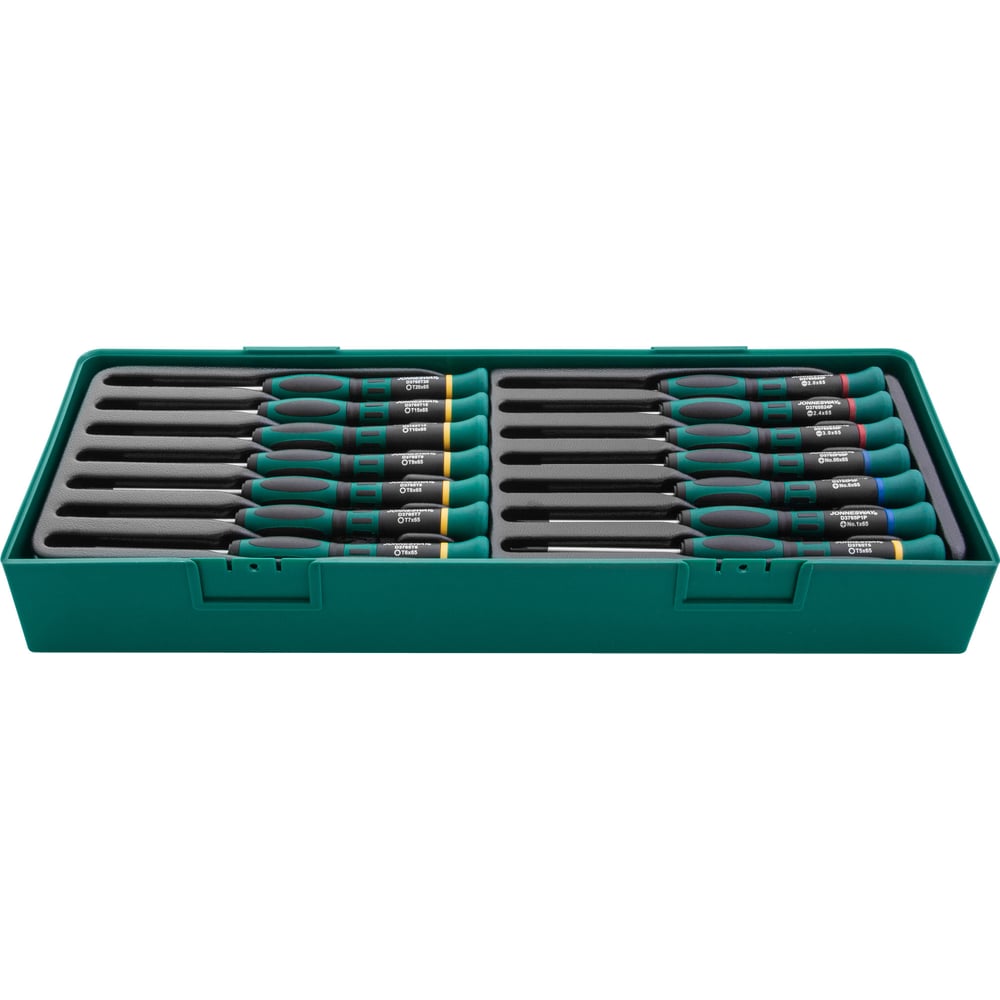 Изображение товара Профессиональный набор отверток для точной механики Jonnesway D376514LSP