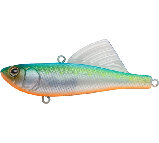 Изображение товара Воблер Strike Pro Tornado Vibe 85 цвет: S056C Blue Mat Transparent Milk EG-204B-UV#S056C