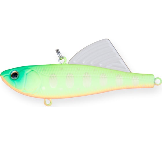 Изображение товара Воблер Strike Pro Tornado Vibe 85 цвет: A178S Lemon Mat Tiger EG-204B-UV#A178S