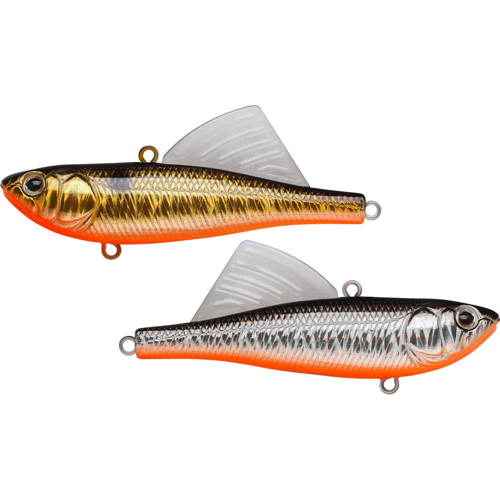 Изображение товара Воблер Strike Pro Tornado Vibe 85 цвет A70-613-SBO Double Silver/Smoked