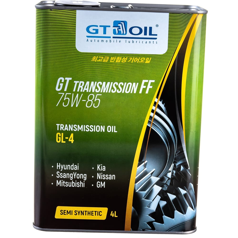 GT OIL Transmission FF SAE 75W-85 API GL-4