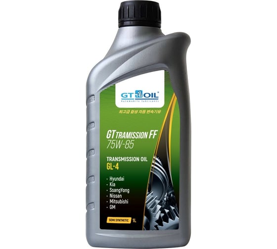 Изображение товара Масло Transmission FF, SAE 75W-85, API GL-4, 1 л GT OIL 8809059407790
