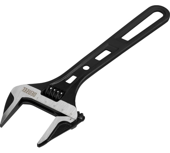 Изображение товара Ключ Denzel разводной, 250 мм, crv, кованый 15749