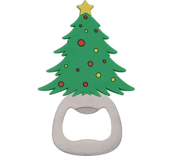 Изображение товара Открывалка для бутылок МУЛЬТИДОМ Елка размер 8x5 см VL2-182