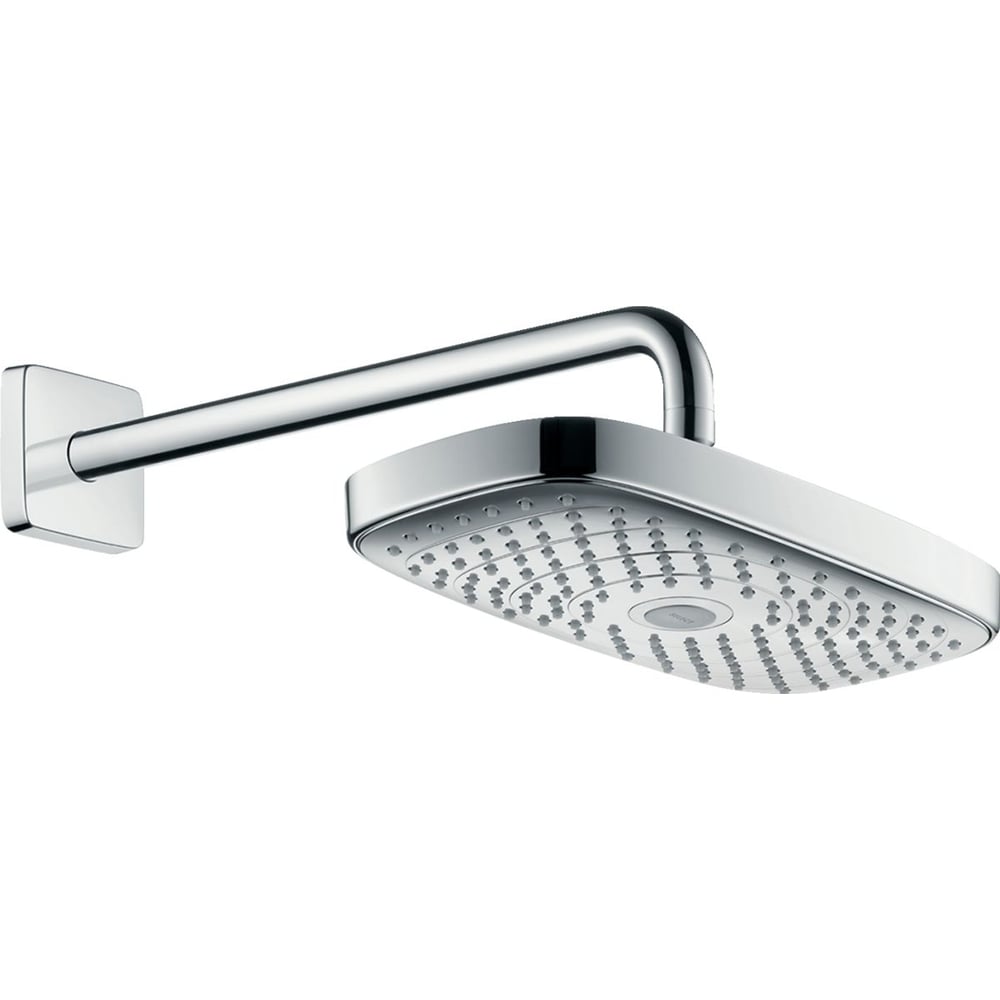 фото Верхний душ с держателем hansgrohe 27385000 raindance select е300 2jet 390мм 00000029677