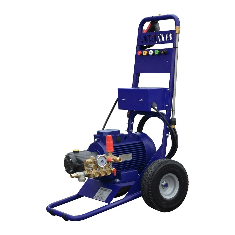 Изображение товара Мойка высокого давления Посейдон E5-150-21-Gun профессиональная для очистки поверхностей